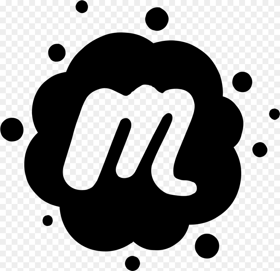 Meetup Icon Black And White, Gray Free Png