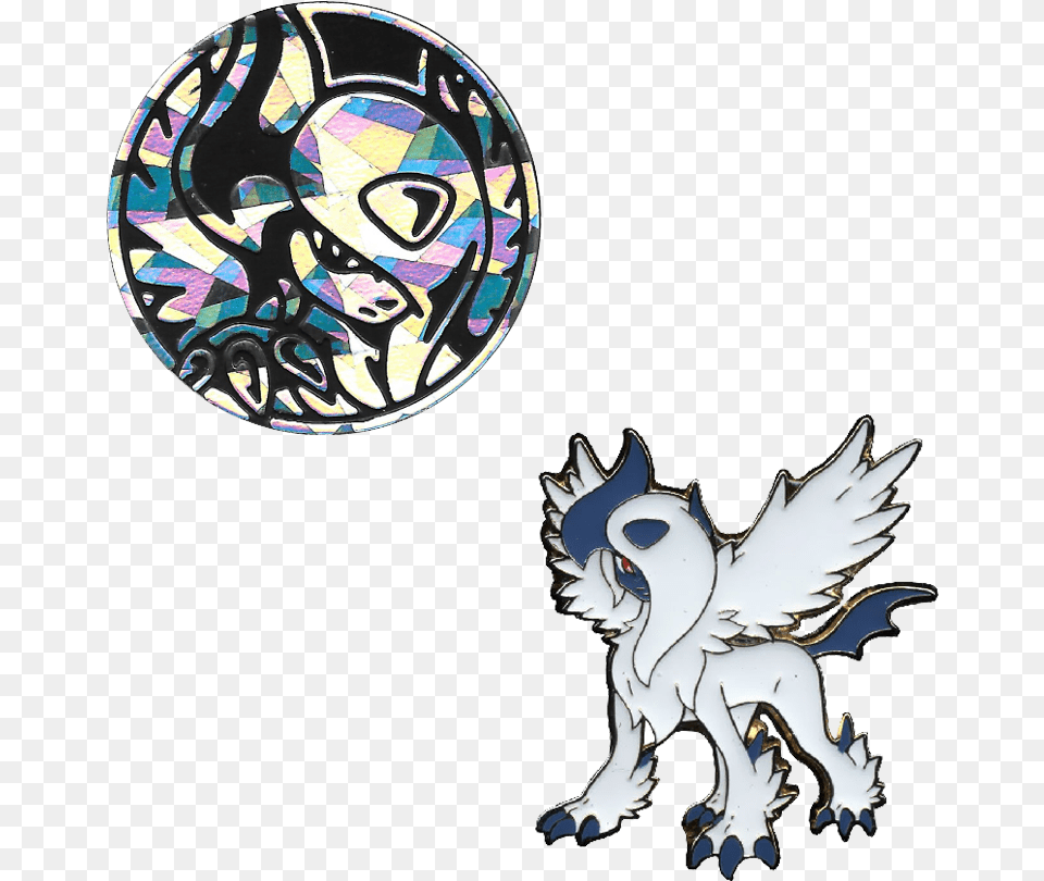 Mega Absol Ex Premium Collection Pokemon Trading Card Game Mega Absol Pin, Art Free Png