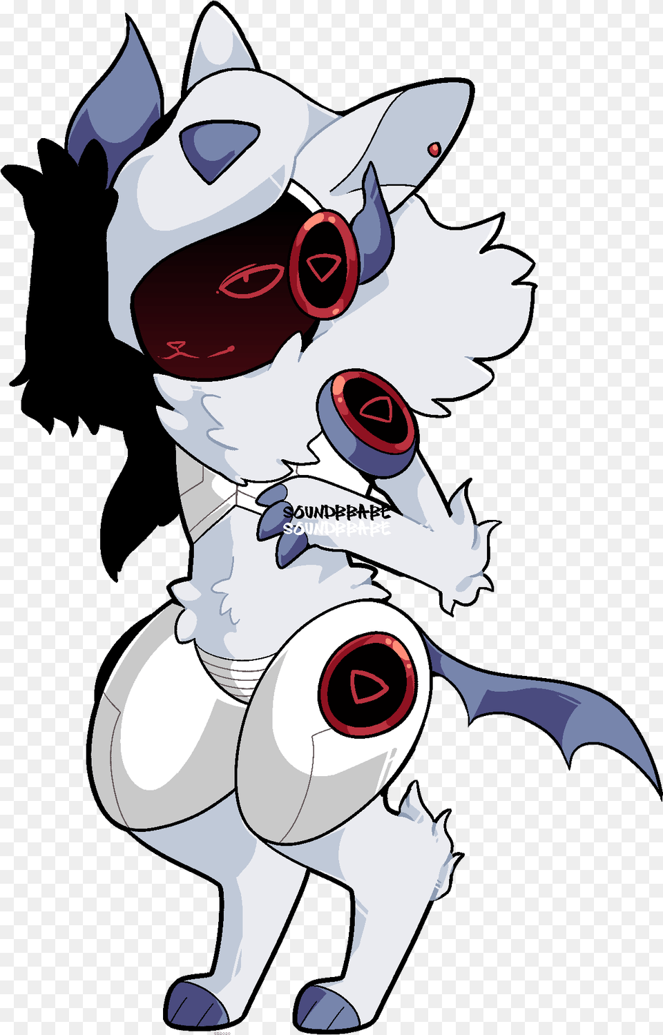 Mega Absol Protogen Fictional Character, Book, Comics, Publication, Baby Free Transparent Png