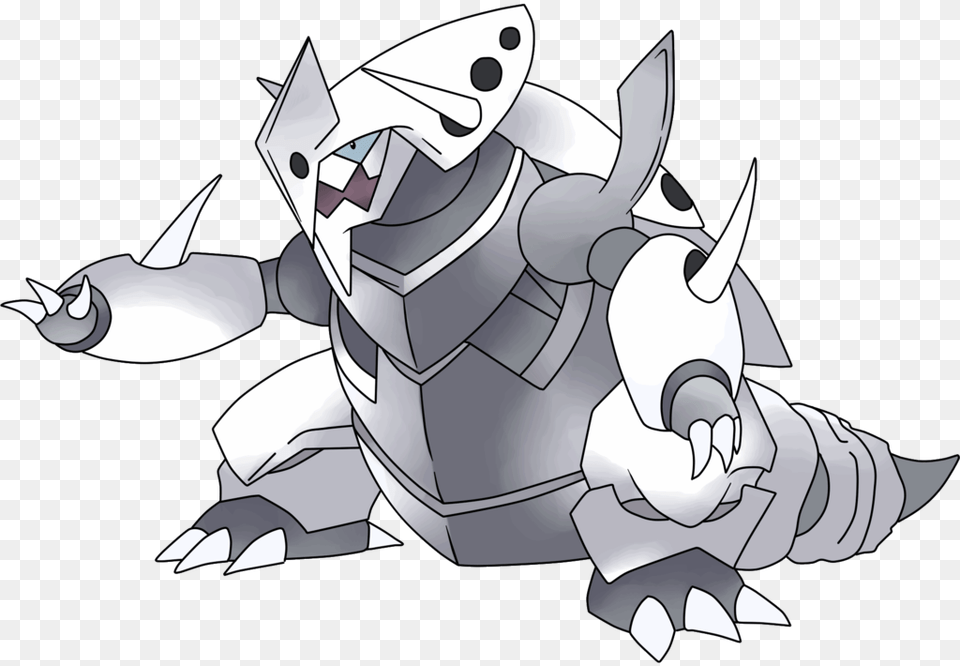 Mega Aggron Aggron Mega Evolution, Animal, Fish, Sea Life, Shark Free Png