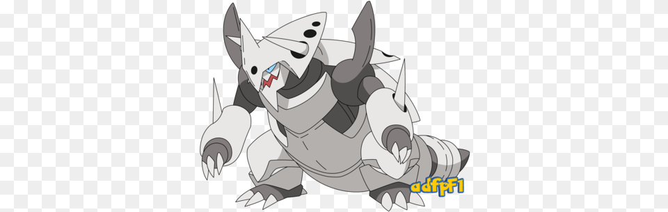 Mega Aggron By Adfpf1 Trends International Wall Poster Pokmon Mega Evolutions, Baby, Person, Electronics, Hardware Png