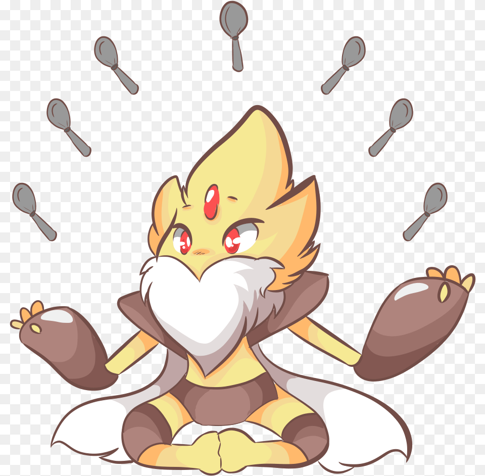 Mega Alakazam, Cutlery, Cartoon, Baby, Person Png Image