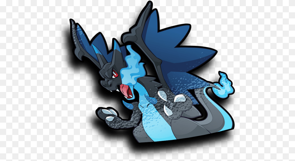 Mega Charizard Peeker Sticker Fictional Character, Dragon Free Transparent Png