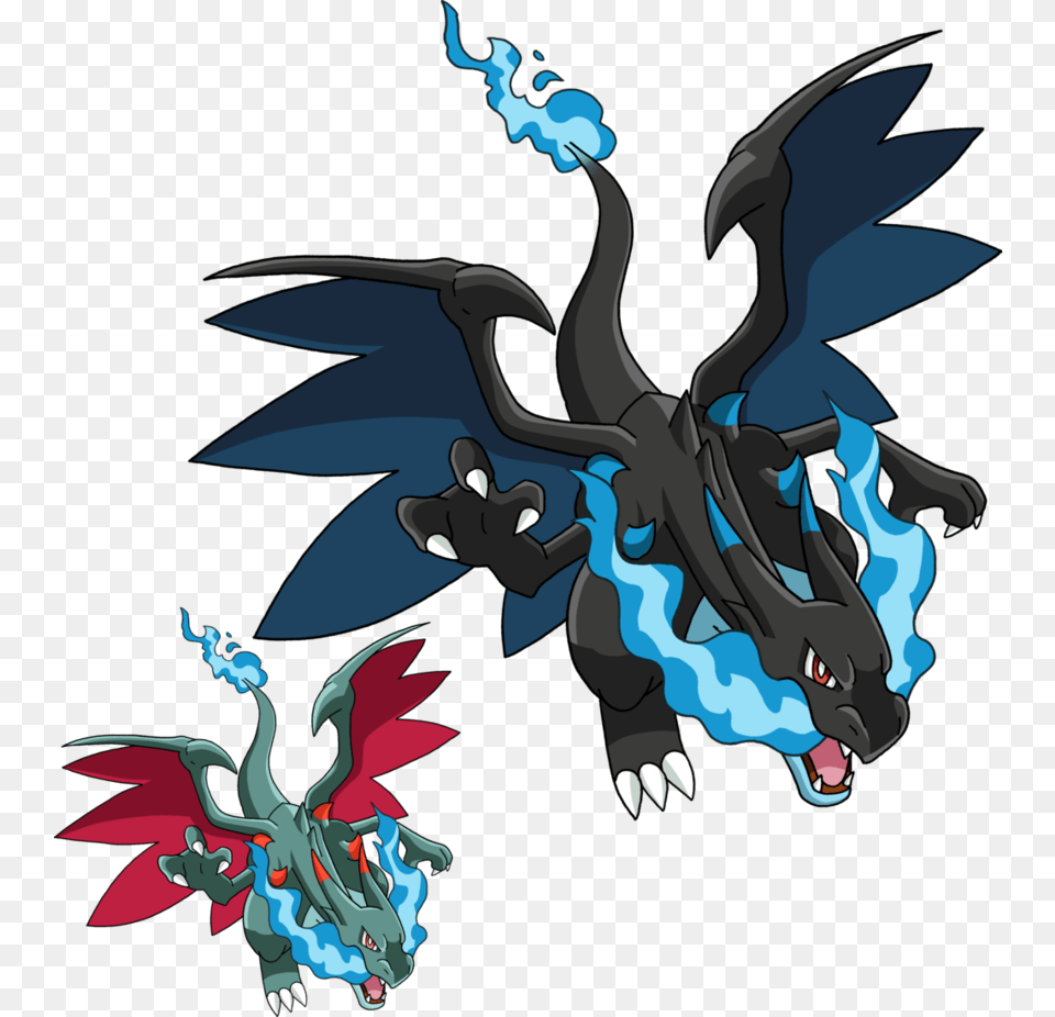 Mega Charizard X Mega Charizard X Pose, Dragon Png Image