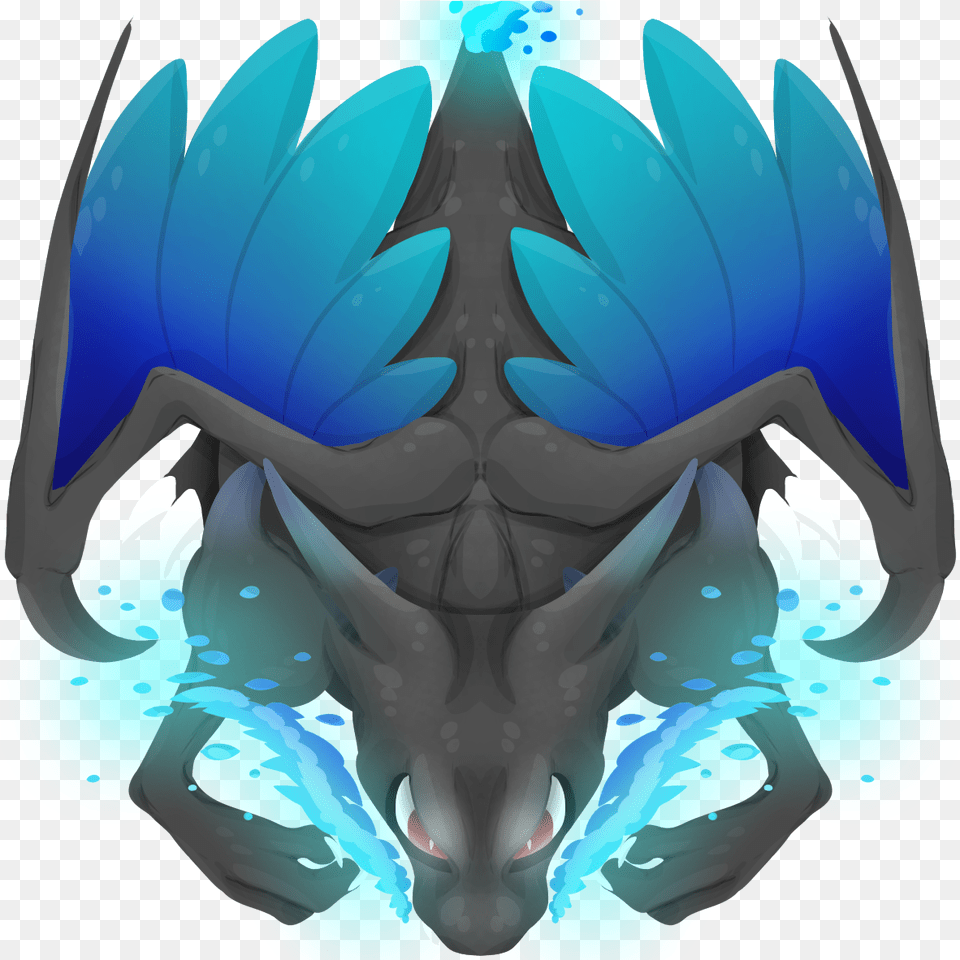 Mega Charizard X Mopeio Dragon Skin Remake Skins For Mope Io, Animal, Fish, Sea Life, Shark Png Image