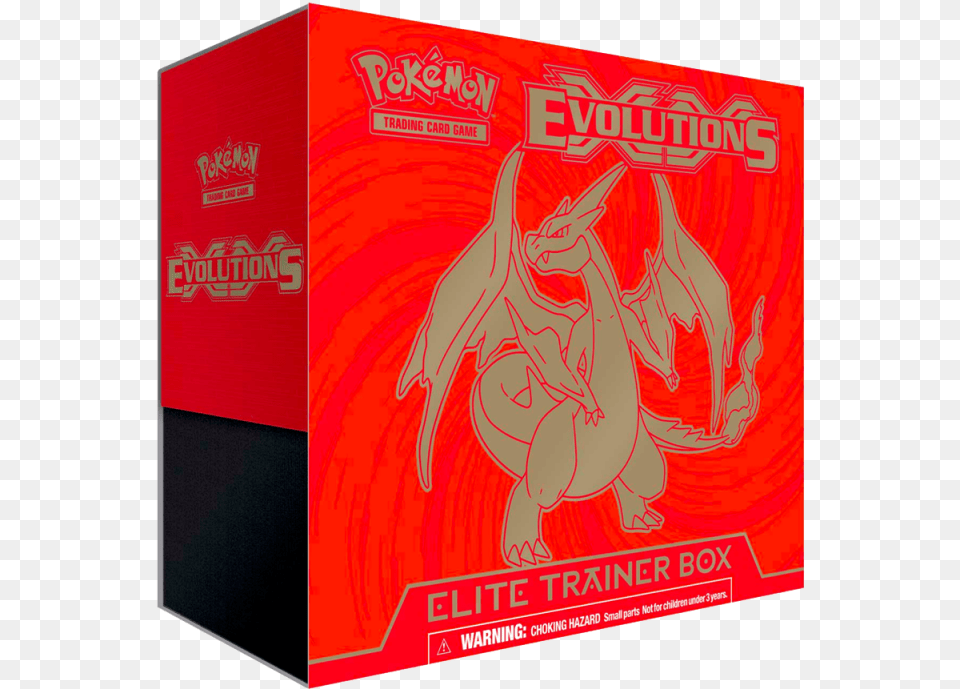 Mega Charizard Y Ptcgo Code Elite Trainer Box Evolutions Png