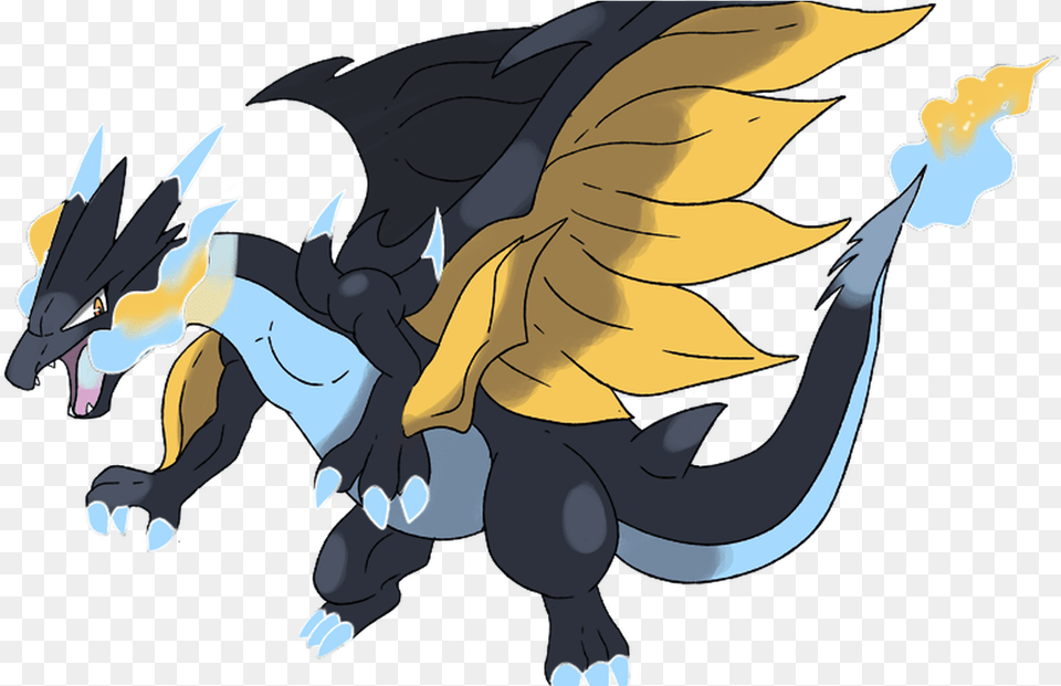 Mega Charizard Z By Phatmon66 Draw Mega Charizard Z, Dragon, Person, Electronics, Hardware Free Png Download