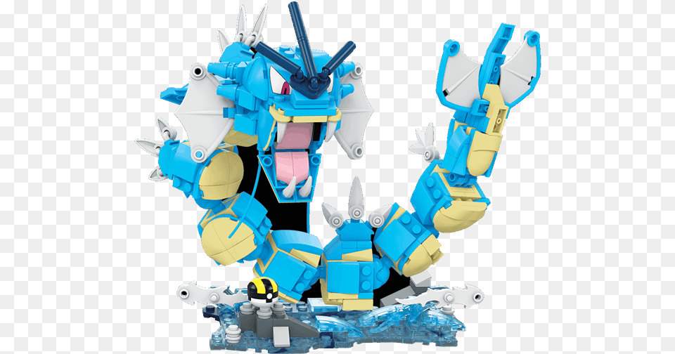 Mega Construx Pokemon Gyarados, Robot Free Png