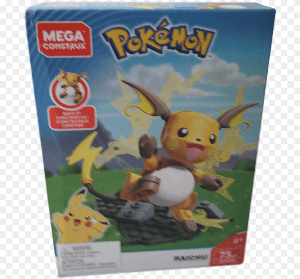 Mega Construx Pokemon Raichu, Toy Png