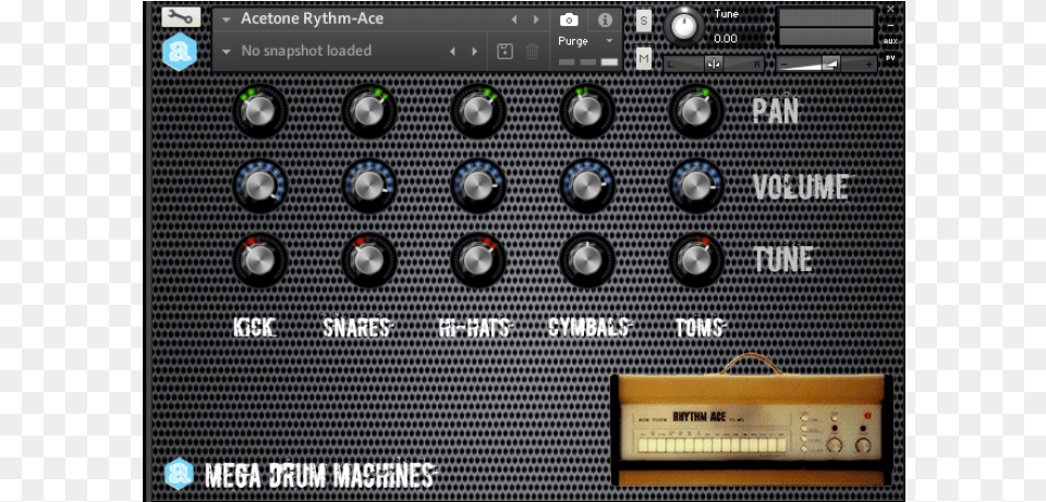 Mega Drum Machines Collection For Kontakt Autodafe Mega Drum Machines, Electronics, Stereo, Electrical Device, Switch Free Transparent Png