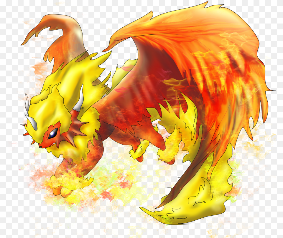 Mega Flareon Dragon Mode, Adult, Female, Person, Woman Free Png