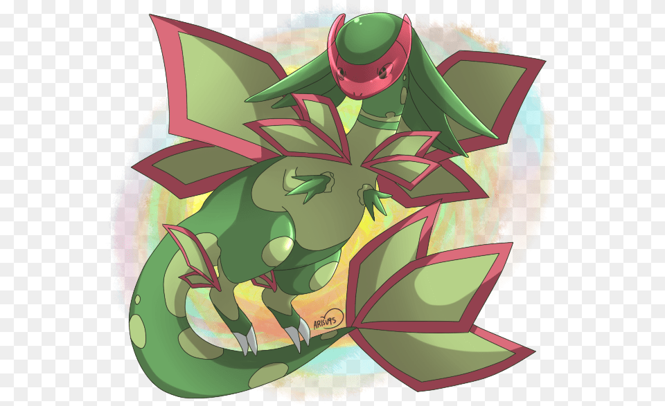 Mega Flygon Mega Flygon, Dragon, Art Free Png