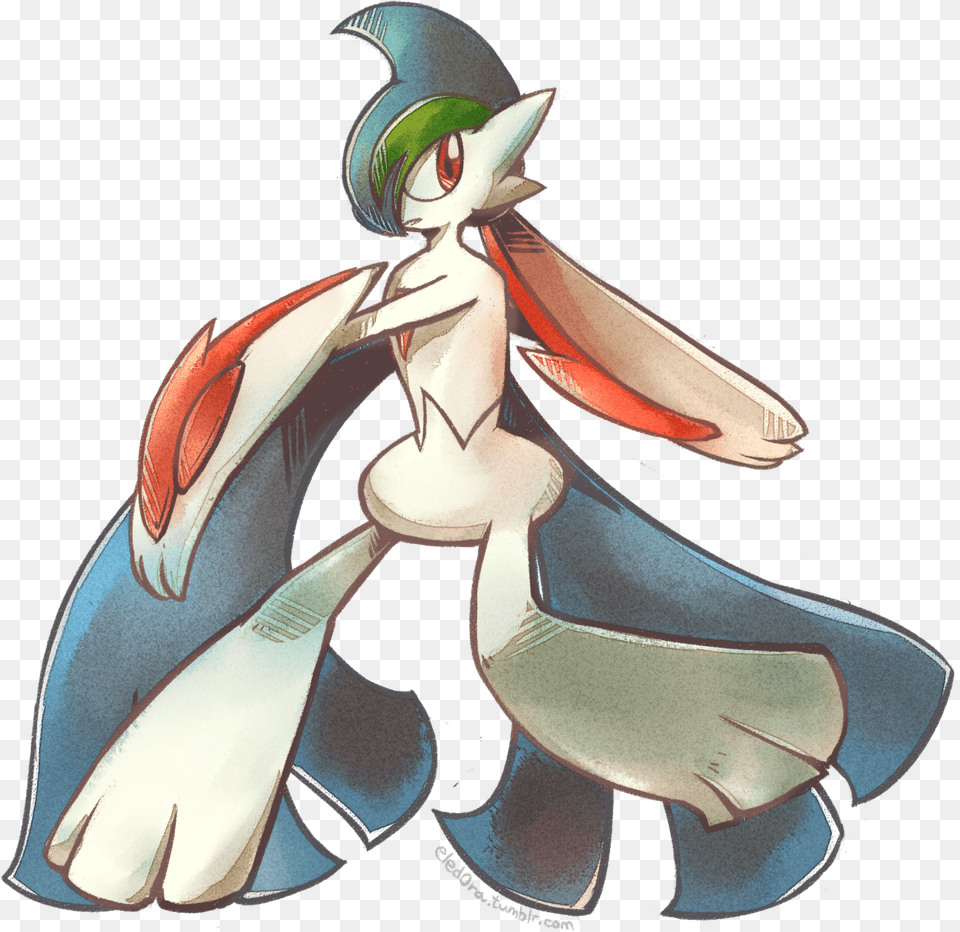 Mega Gallade Is Ready To Save The Day Illustration, Book, Comics, Publication, Adult Free Png