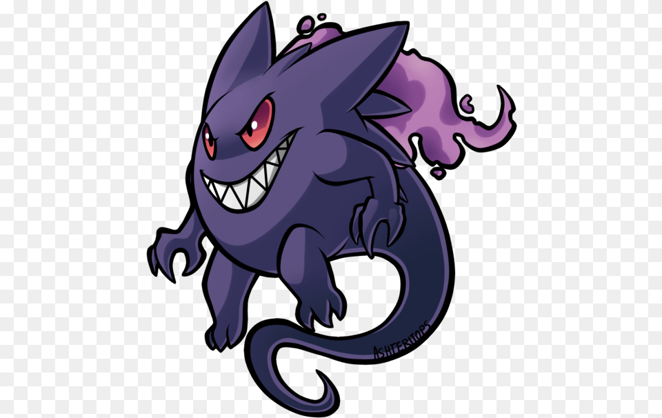 Mega Gengar By Princeofspirits Gengar, Dragon, Baby, Person Free Png