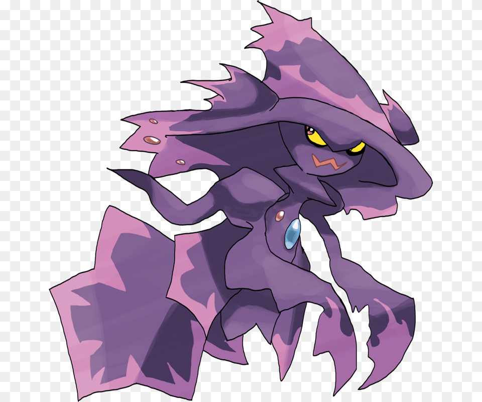 Mega Ghost Type Pokemon, Purple, Dragon, Person, Face Png Image