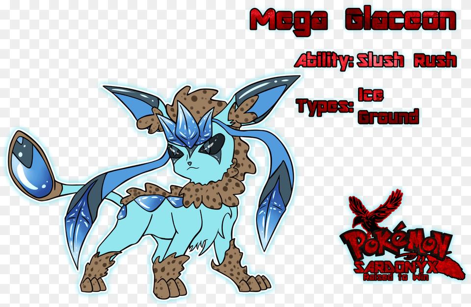 Mega Glaceon Has Won The Poll Poison Pokemon To Draw, Publication, Comics, Book, Baby Free Png Download