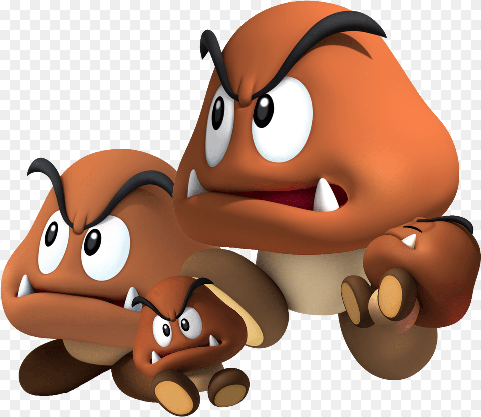 Mega Goomba Smwu, Cartoon, Nature, Outdoors, Snow Free Transparent Png