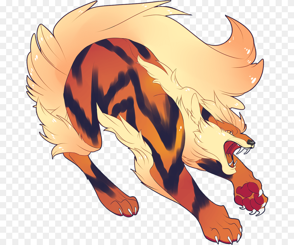 Mega Growlithe, Person Png