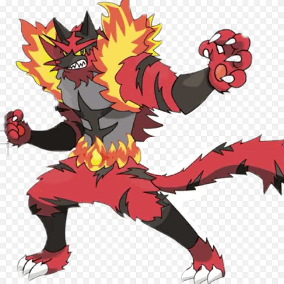 Mega Incineroar, Baby, Person, Book, Comics Free Png Download