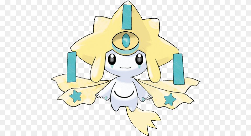 Mega Jirachi Thing Pokemon Jirachi, Leaf, Plant, Daffodil, Flower Free Png