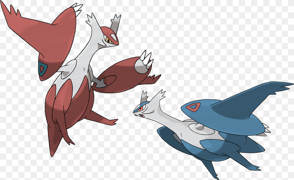 Mega Latias, Cartoon, Animal, Fish, Sea Life Free Png Download