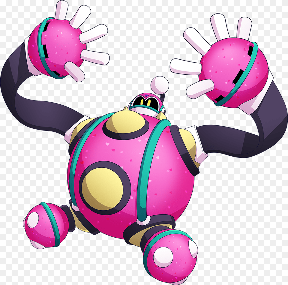 Mega Man 11 Bounce Man, Sphere, Purple, Baby, Person Free Png