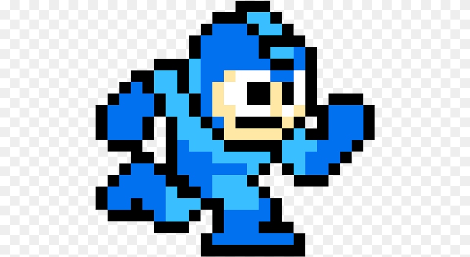 Mega Man 2 Piano Arrangement Mega Man Running Sprite, Pattern Free Transparent Png