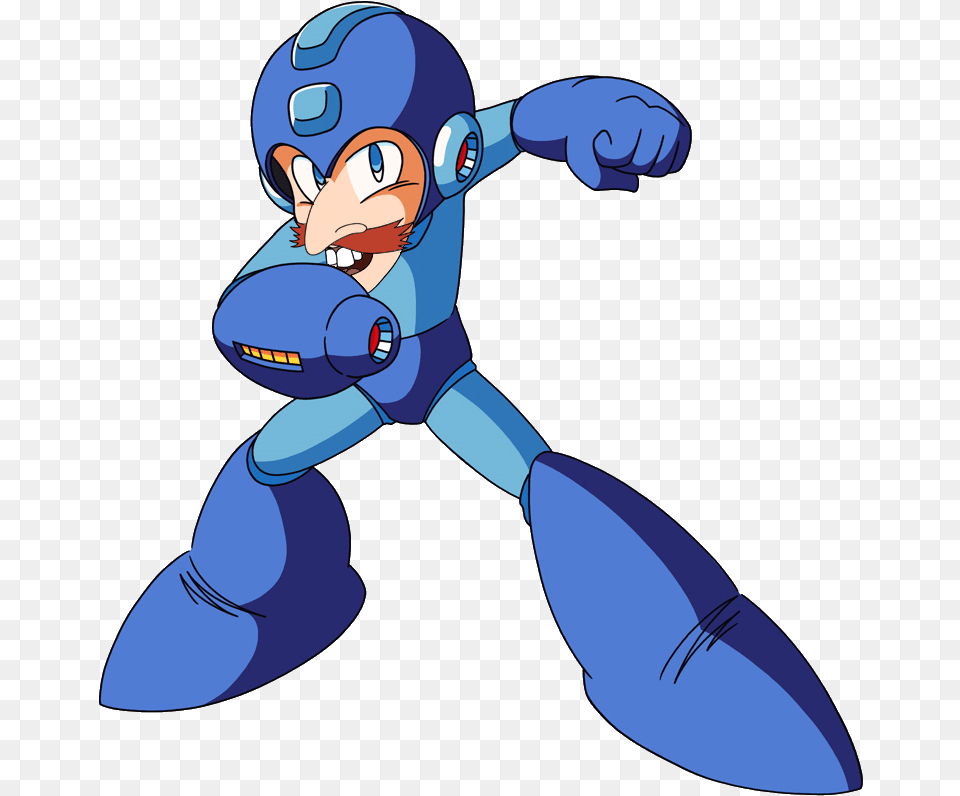 Mega Man, Baby, Person, Face, Head Free Png Download