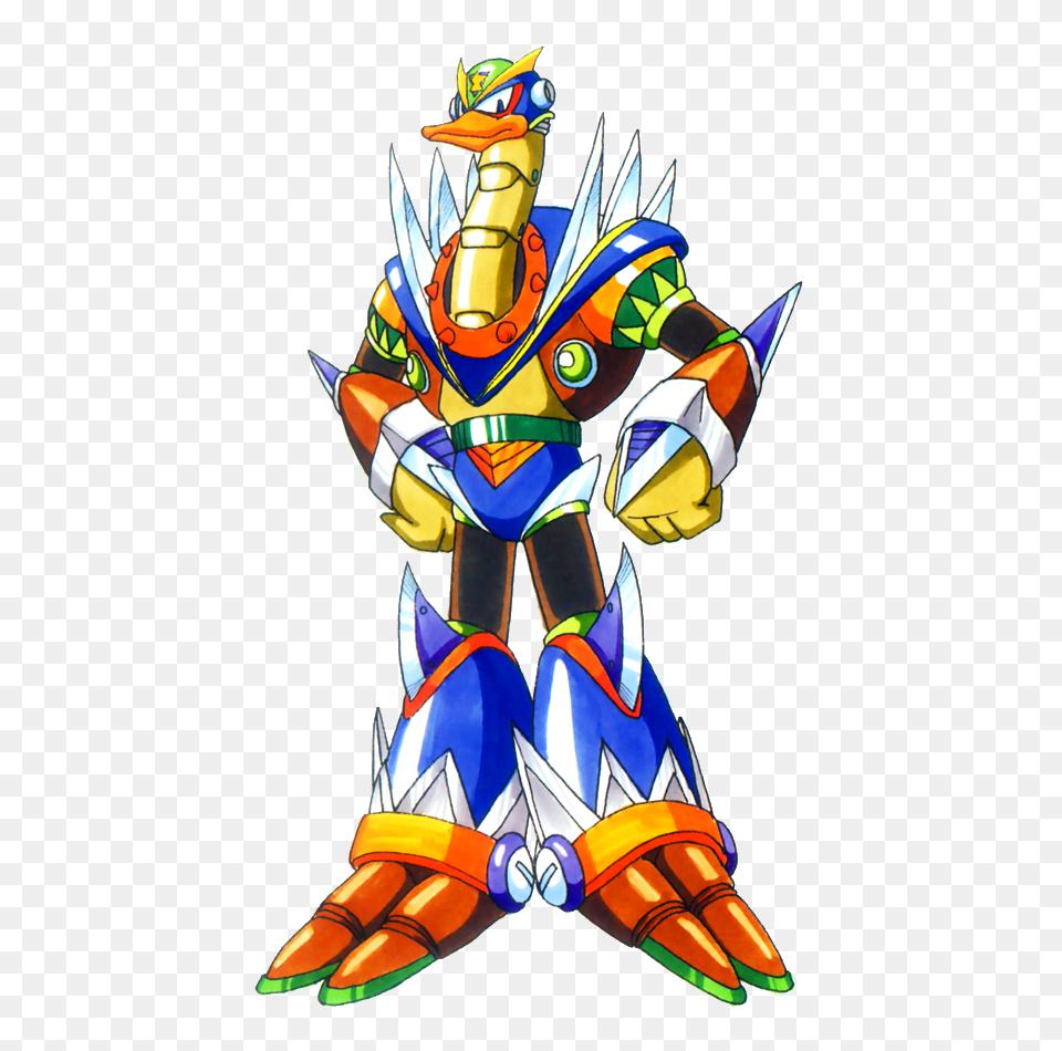 Mega Man, Person, Animal, Art, Bird Free Png Download