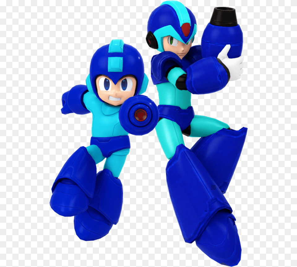 Mega Man And X Render, Baby, Person, Face, Head Free Png