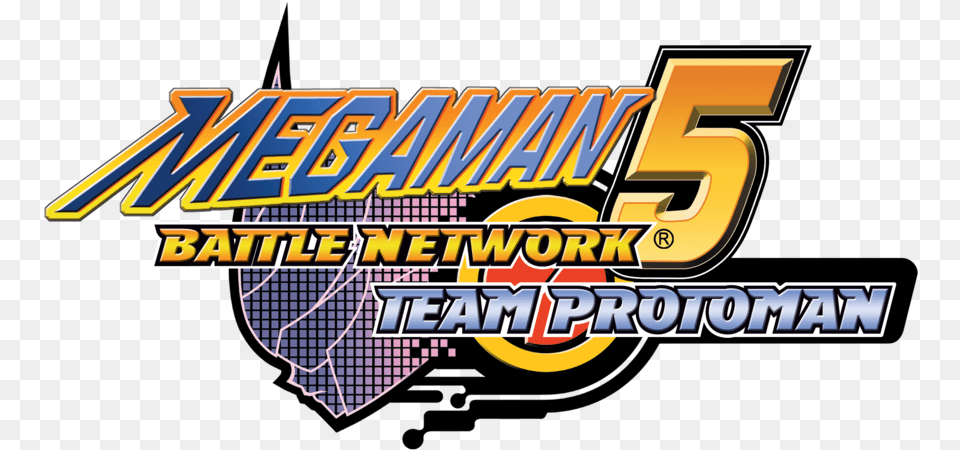 Mega Man Battle Network 5 Team Protoman Logo Mega Man Battle Network 5 Team Protoman Game Boy Advance, Dynamite, Weapon Png Image
