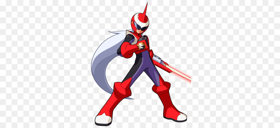 Mega Man Battle Network Characters, Person, Sword, Weapon Free Png Download