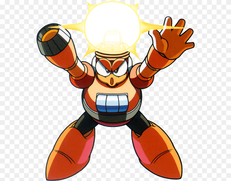 Mega Man Bright Man, Person Free Png