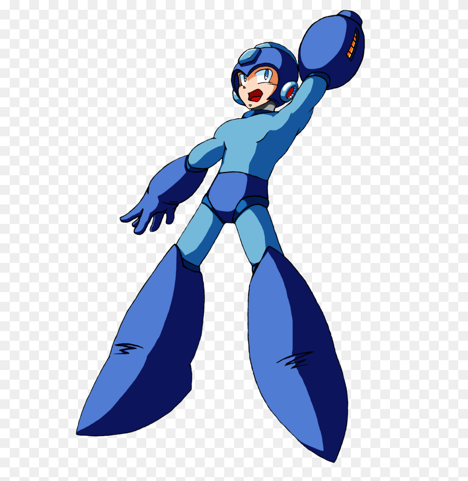 Mega Man By Jetzero Old Video Game Characters, Person, Face, Head, Cartoon Free Png Download