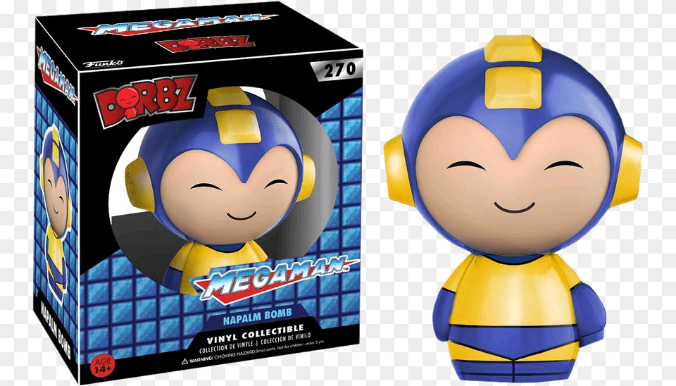 Mega Man Dorbz, Toy, Baby, Person, Face Free Png Download