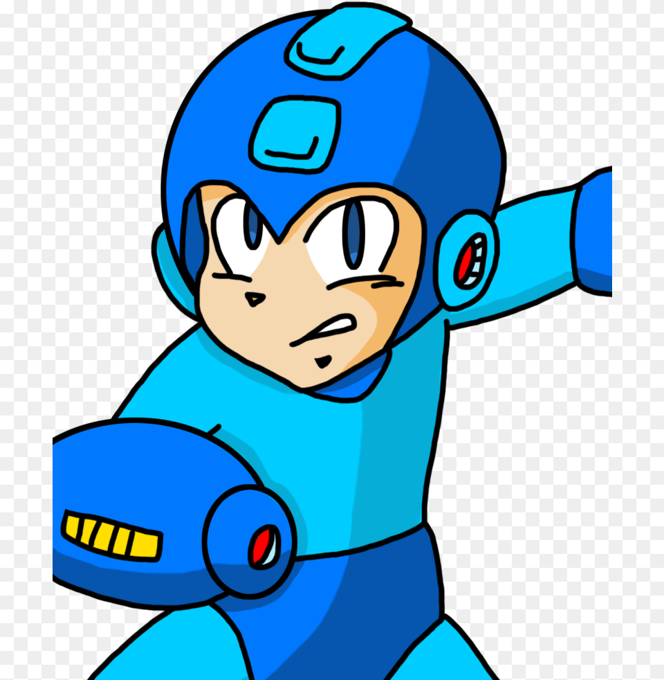 Mega Man Drawing By Dcdawg13 Drawing, Baby, Person, Face, Head Free Transparent Png