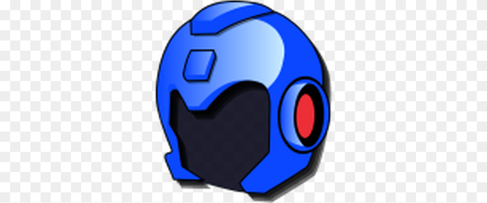 Mega Man Helmet Icon, Crash Helmet, Ball, Football, Soccer Png Image