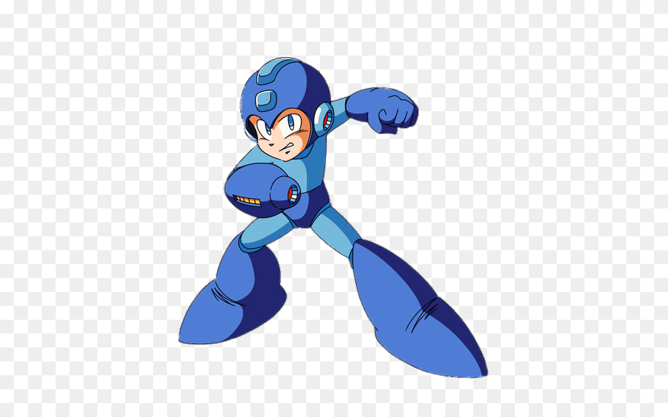 Mega Man Ready For Action, Baby, Person, Face, Head Free Transparent Png