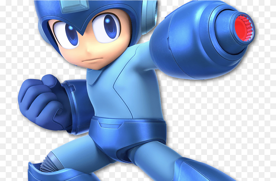 Mega Man Smash Ultimate Render, Robot, Face, Head, Person Free Png Download