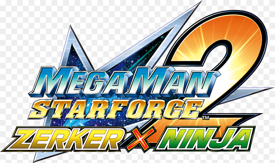 Mega Man Star Force 2 Zerker X Ninja Steamgriddb Megaman Star Force 2 Zerker, Logo Png