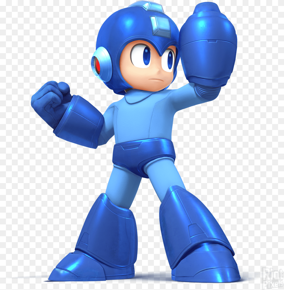 Mega Man Super Smash Bros, Robot, Baby, Person, Face Free Transparent Png