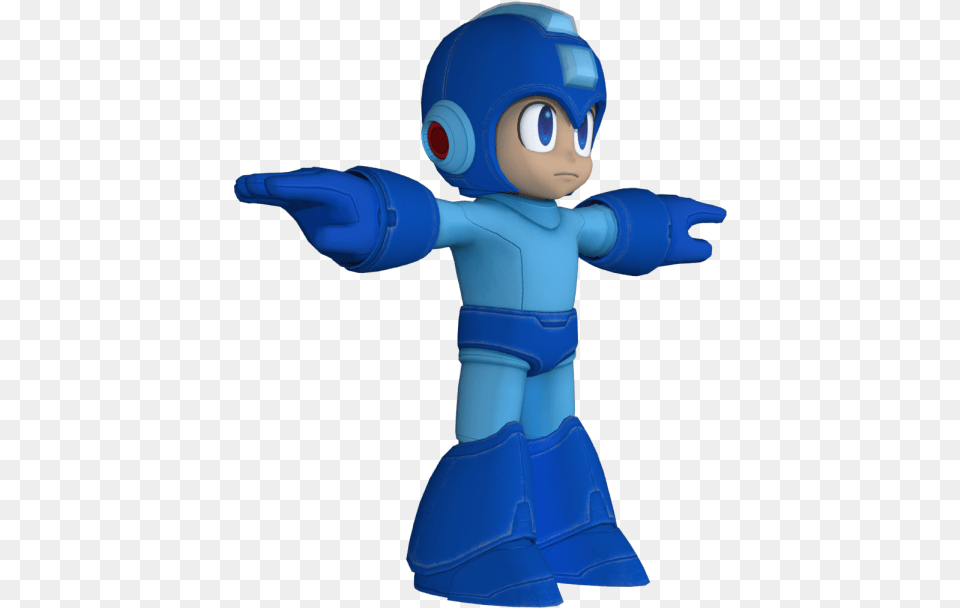 Mega Man T Pose, Baby, Person, Robot, Face Free Png Download