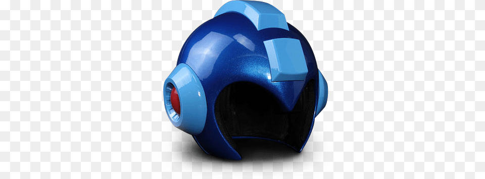 Mega Man Wearable Replica Helmet Mega Man Helmet, Crash Helmet Free Png