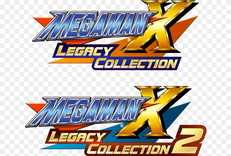Mega Man X Legacy Collection 1 2 Logo Mega Man X Legacy Collection Logo, Advertisement, Poster Free Transparent Png