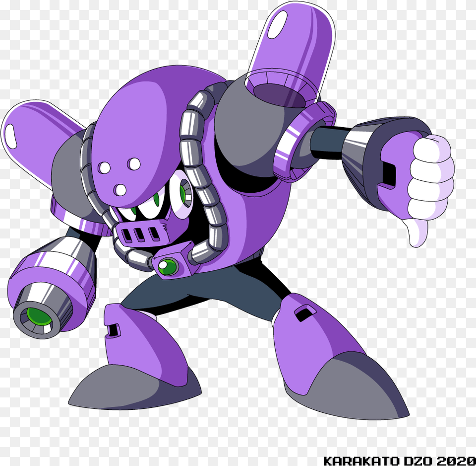 Mega Man Y1 Lmteam Twitter Megaman Y 1, Purple, Robot Free Transparent Png