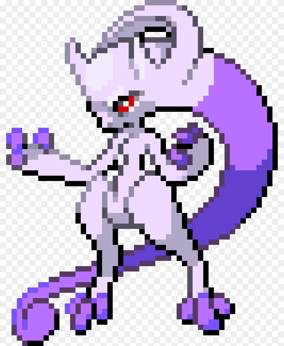 Mega Mewtwo Y Pixel Art, Person Png