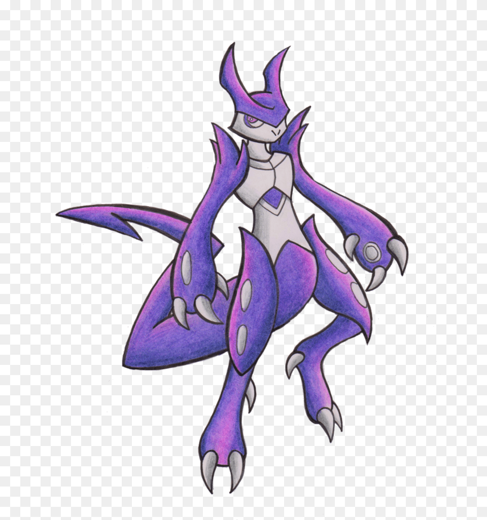 Mega Mewtwo Z By Sea Salt D70l0v7 Sea Salt Mega Mewtwo, Purple, Person, Electronics, Hardware Free Png Download