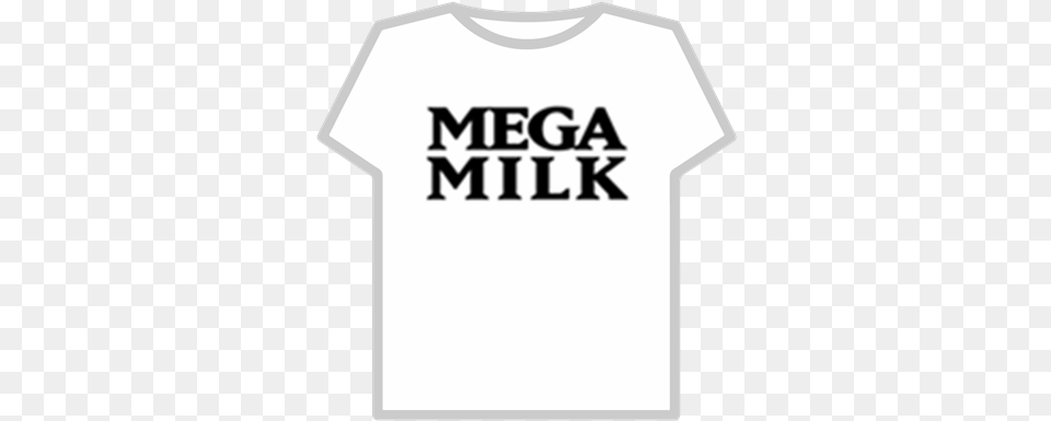 Mega Milk T Shirt Roblox Roblox Skull Bandana Shirt, Clothing, T-shirt Free Transparent Png