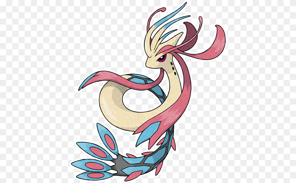 Mega Milotic Pokemon Image With No Pokemon Milotic Mega Evolution, Baby, Person, Dragon Free Png Download