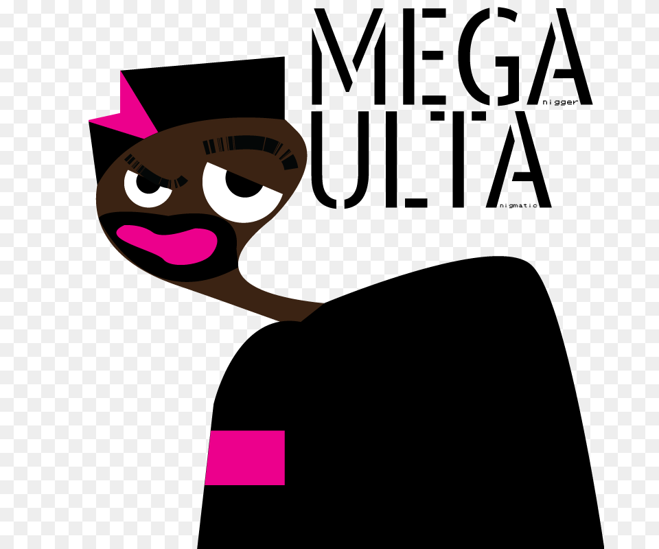 Mega Nigger Ulta Nigmatic, Face, Head, Person Png